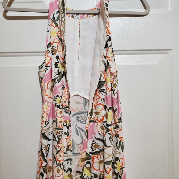 Ann Taylor Factor Floral Maxi Halter Dress - Picture 7 of 9